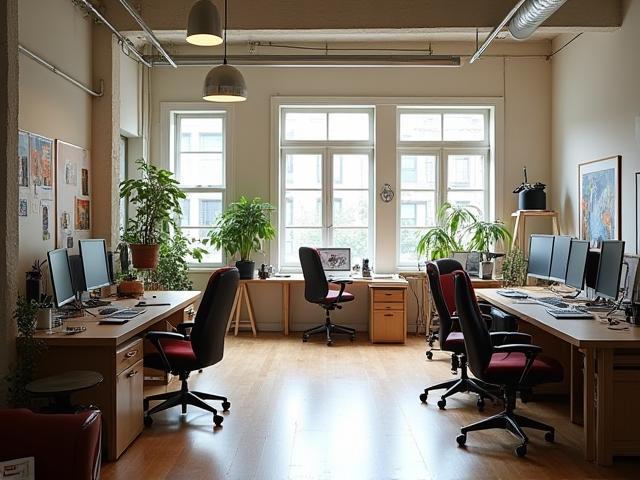 Foto del espacio del estudio Lumina
